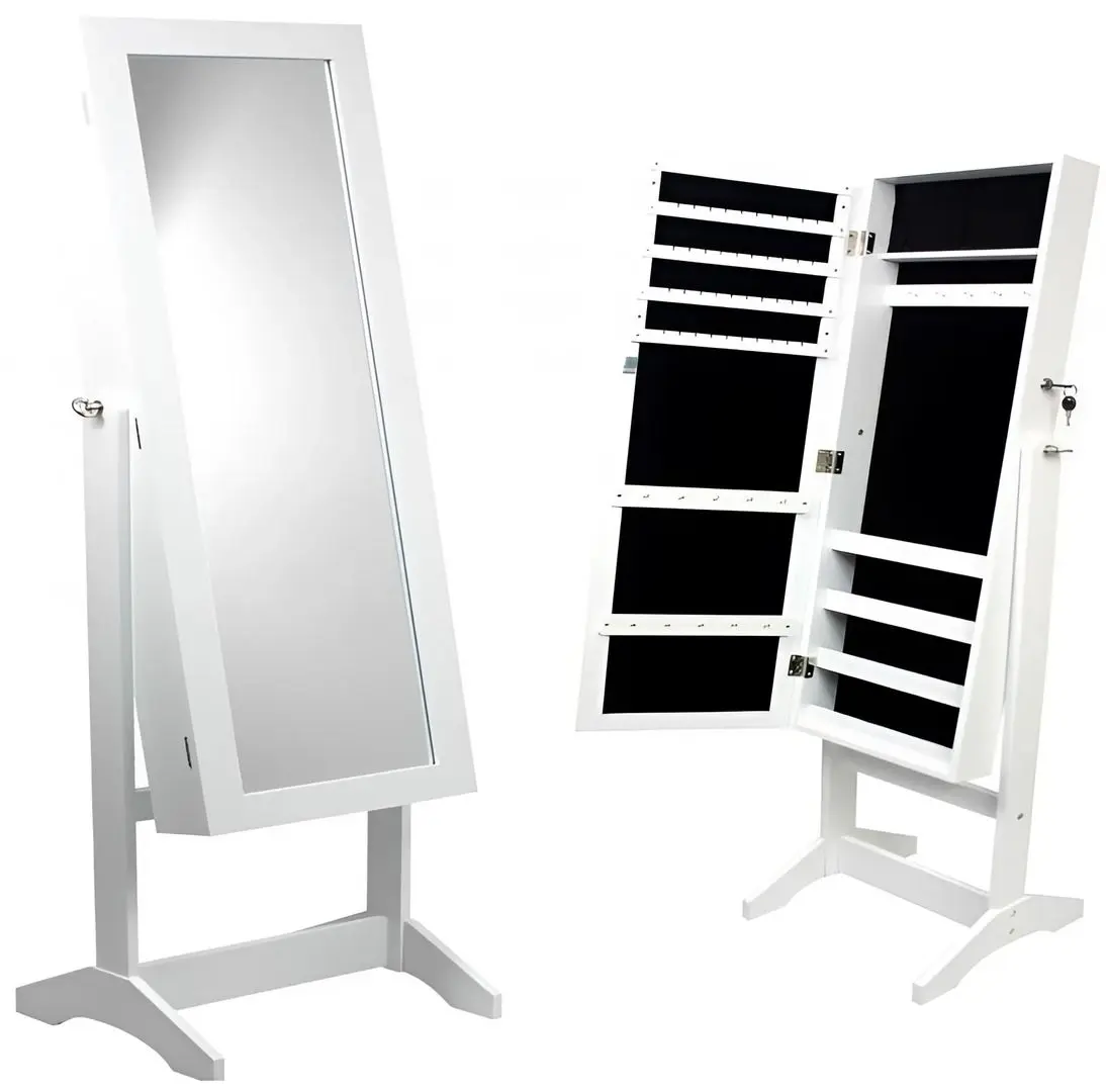 Dulap-oglinda pentru bijuterii Chomik PHO8119 (White) - 4