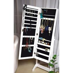 Dulap-oglinda pentru bijuterii Chomik PHO8119 (White) Thumb