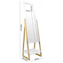 Зеркалo Chomik PHO9740 (White/Oak) Thumb