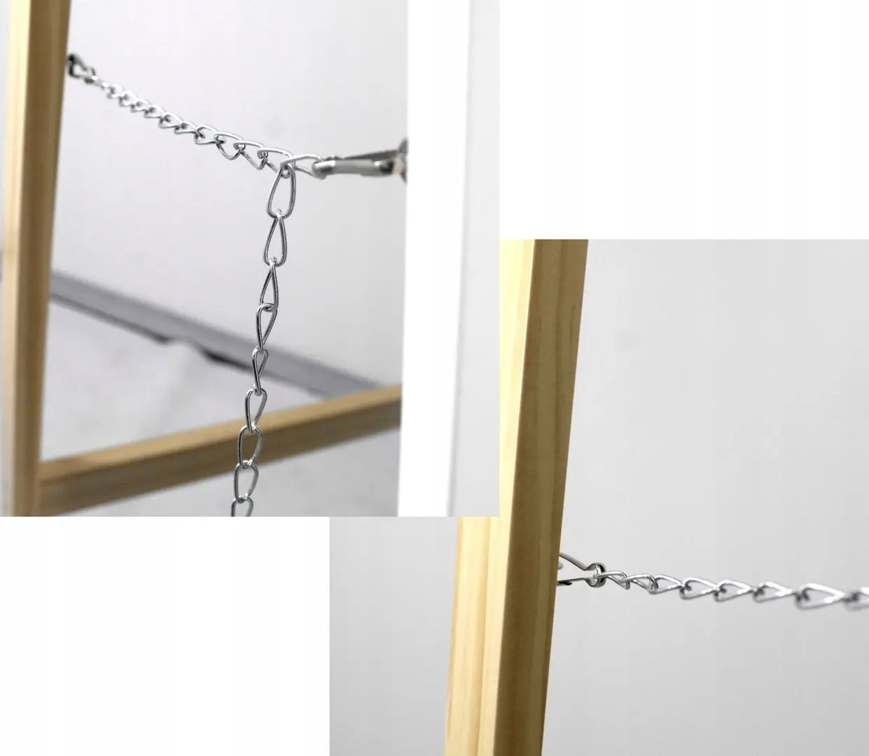 Oglinda Chomik PHO9757 (White/Natural) - 4