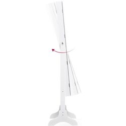 Шкаф-зеркало для украшений Costway HW66419WH (White) Thumb