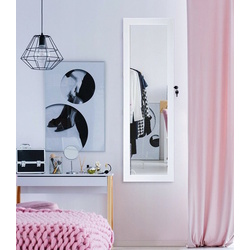 Шкаф-зеркало для украшений Costway JV10083 (White)