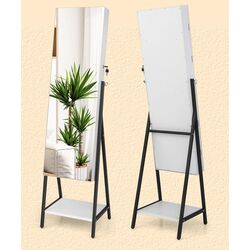 Dulap-oglinda pentru bijuterii Costway JV10432WH (White) Thumb