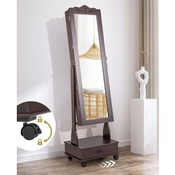 Dulap-oglinda pentru bijuterii Costway JV10584BN (Brown) Thumb