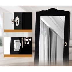 Dulap-oglinda pentru bijuterii Costway JV10774BK (Black) Thumb