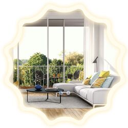 Зеркало Costway BA7835DE-SL (Silver) Thumb