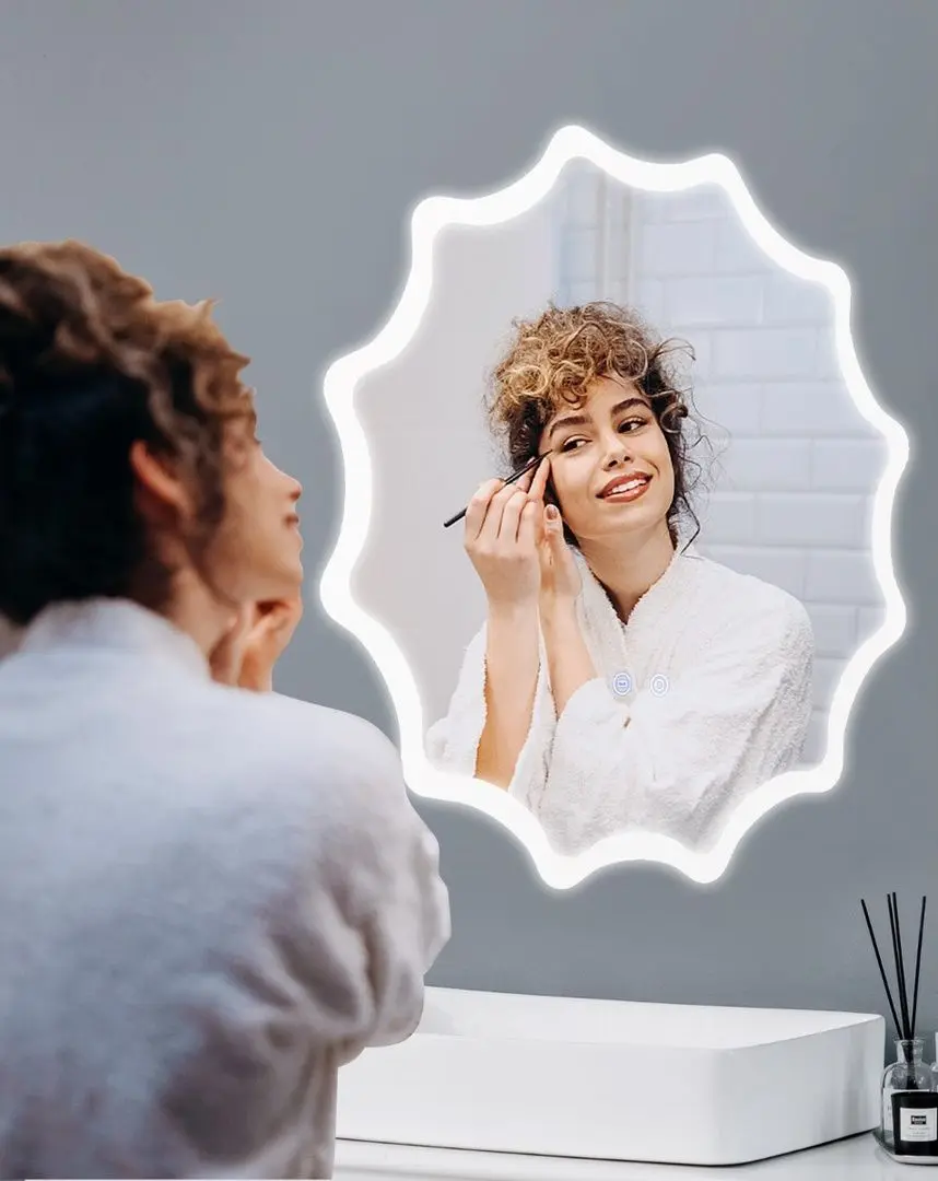 Зеркало Costway BA7835DE-SL (Silver)