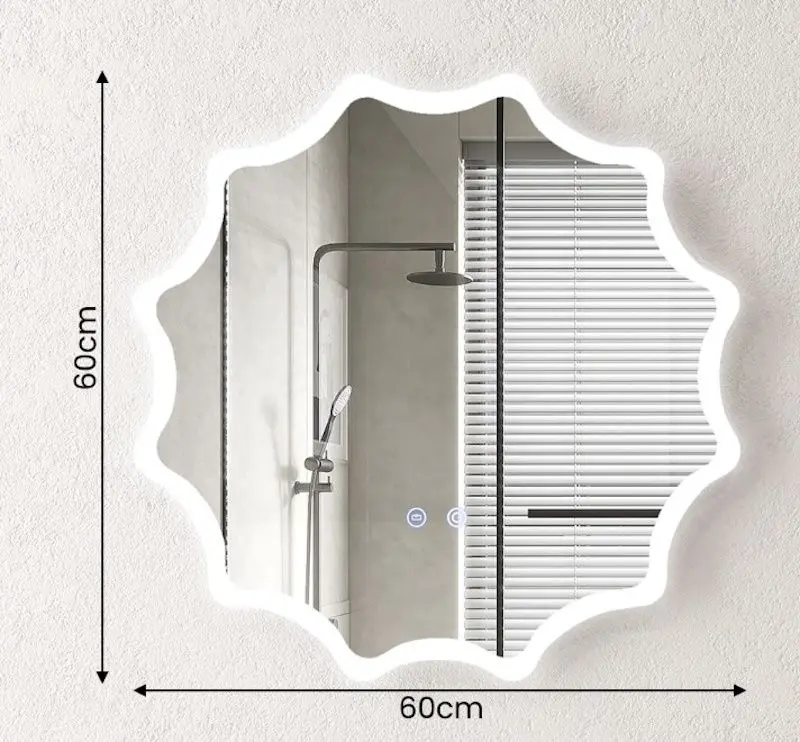 Зеркало Costway BA7835DE-SL (Silver)
