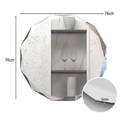 Oglinda Costway BA8045 (Silver) Thumb
