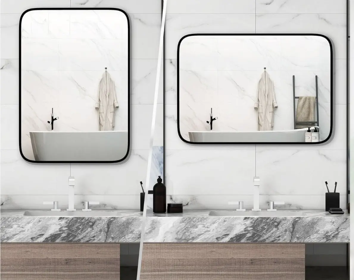 Oglinda Costway BA8082 (Black)