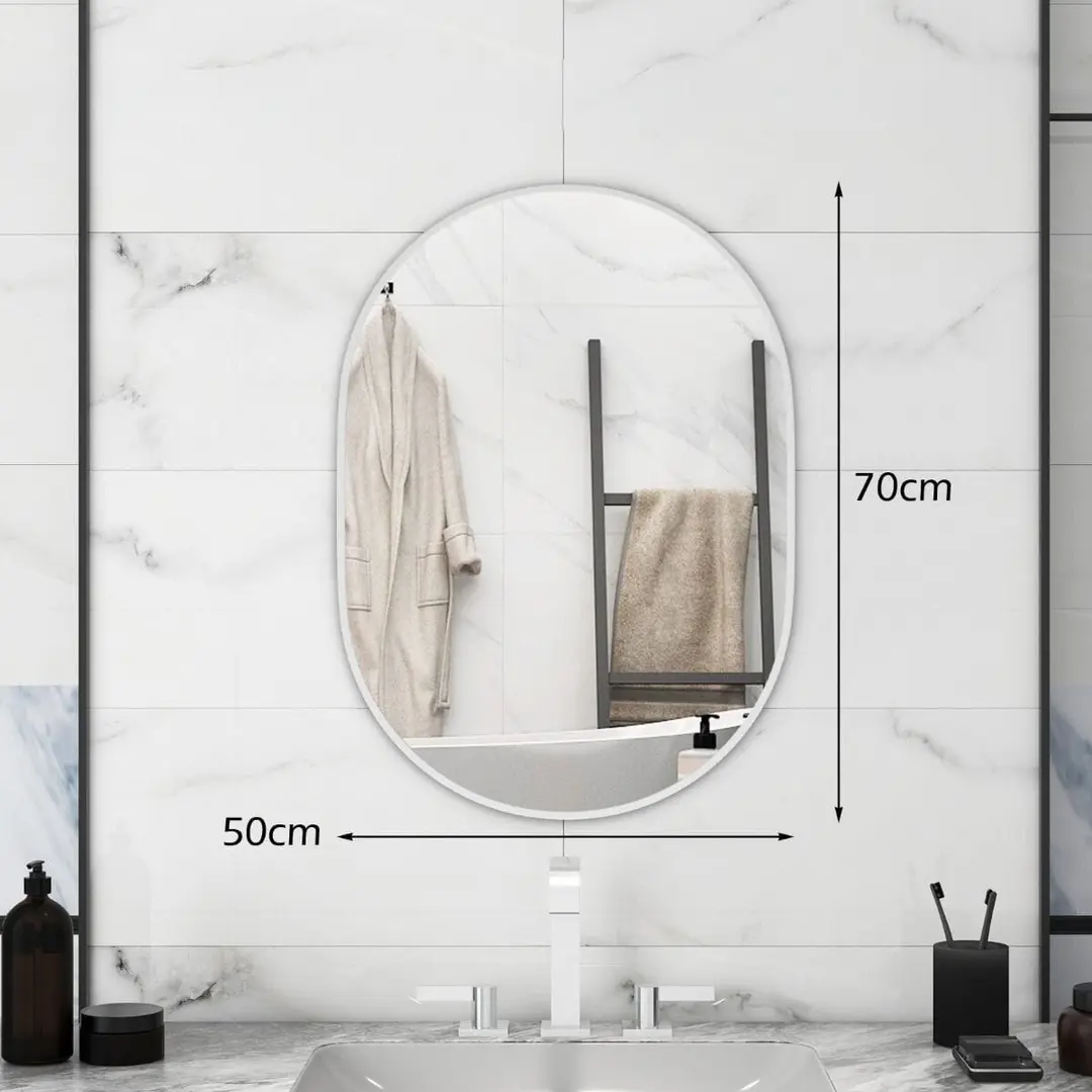 Oglinda Costway BA8083 (White)