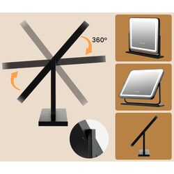 Oglinda Costway HU10388DE-DK (Black) Thumb