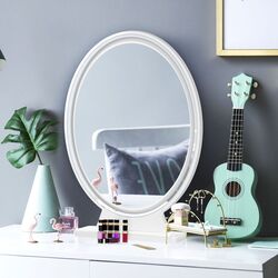 Зеркало Costway HW66124DE-WH (White) Thumb