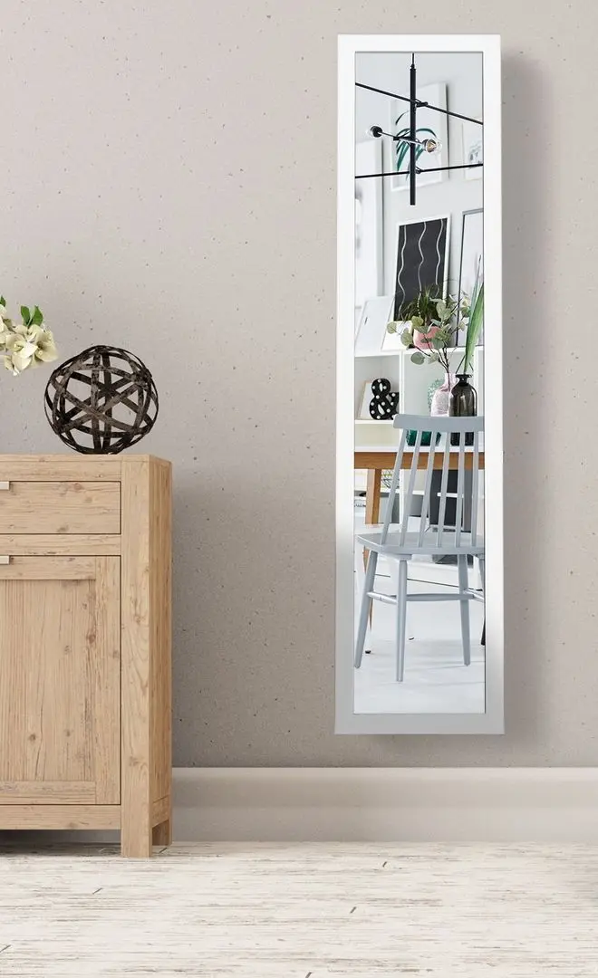 Oglinda Costway HW66513WH (White)