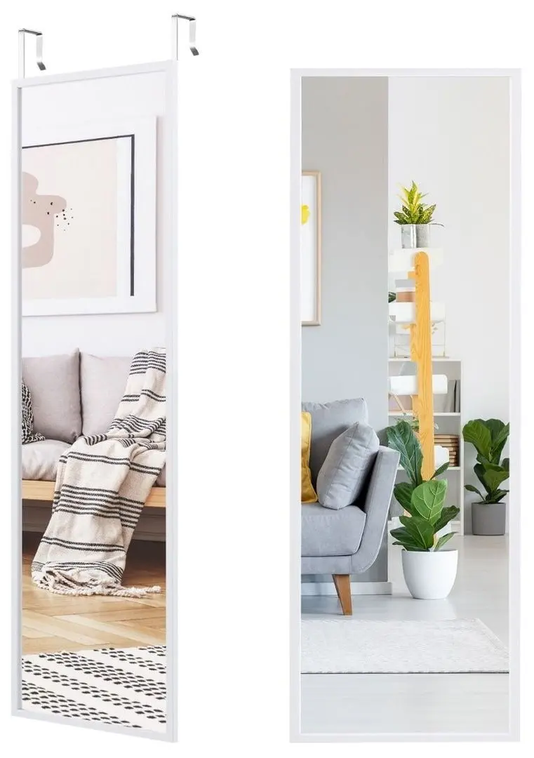 Oglinda Costway HW71534WH (White)