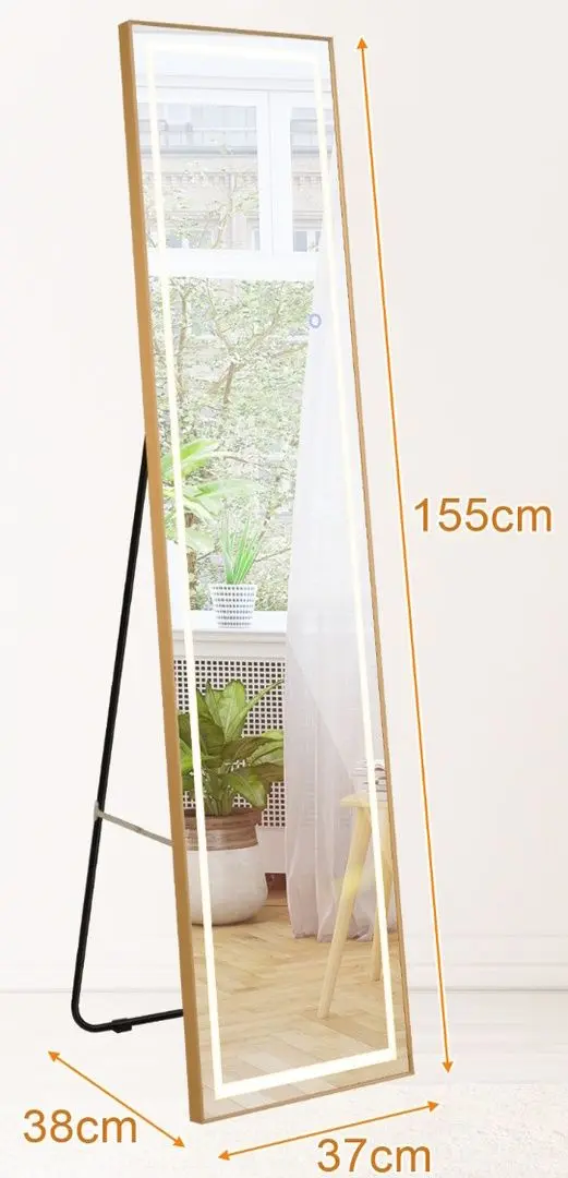 Oglinda Costway HZ10122DE-GD (Gold)