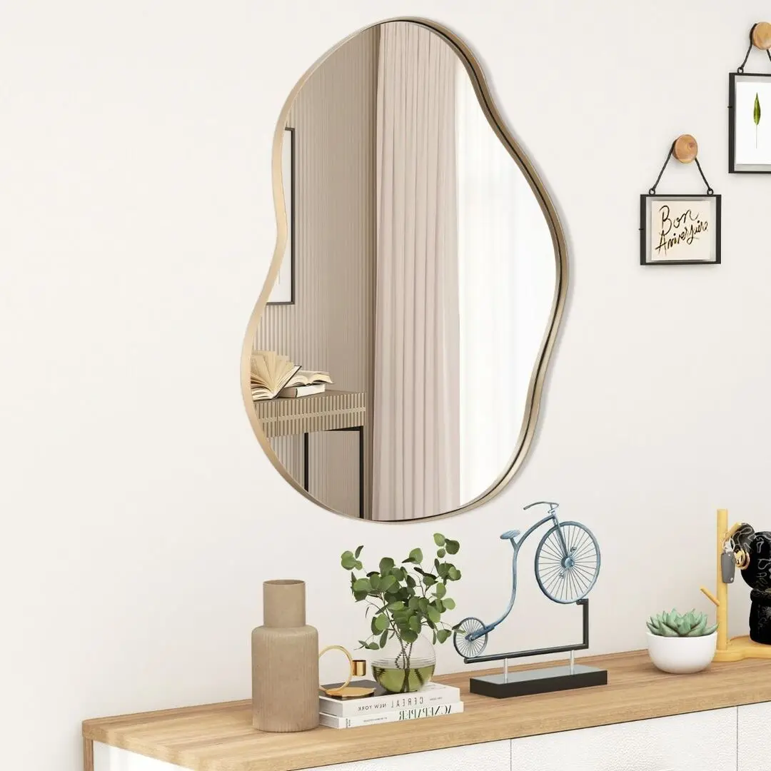 Зеркало Costway HZ10207GD (Gold) - 5