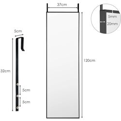 Oglinda Costway JV10047BK (Black) Thumb