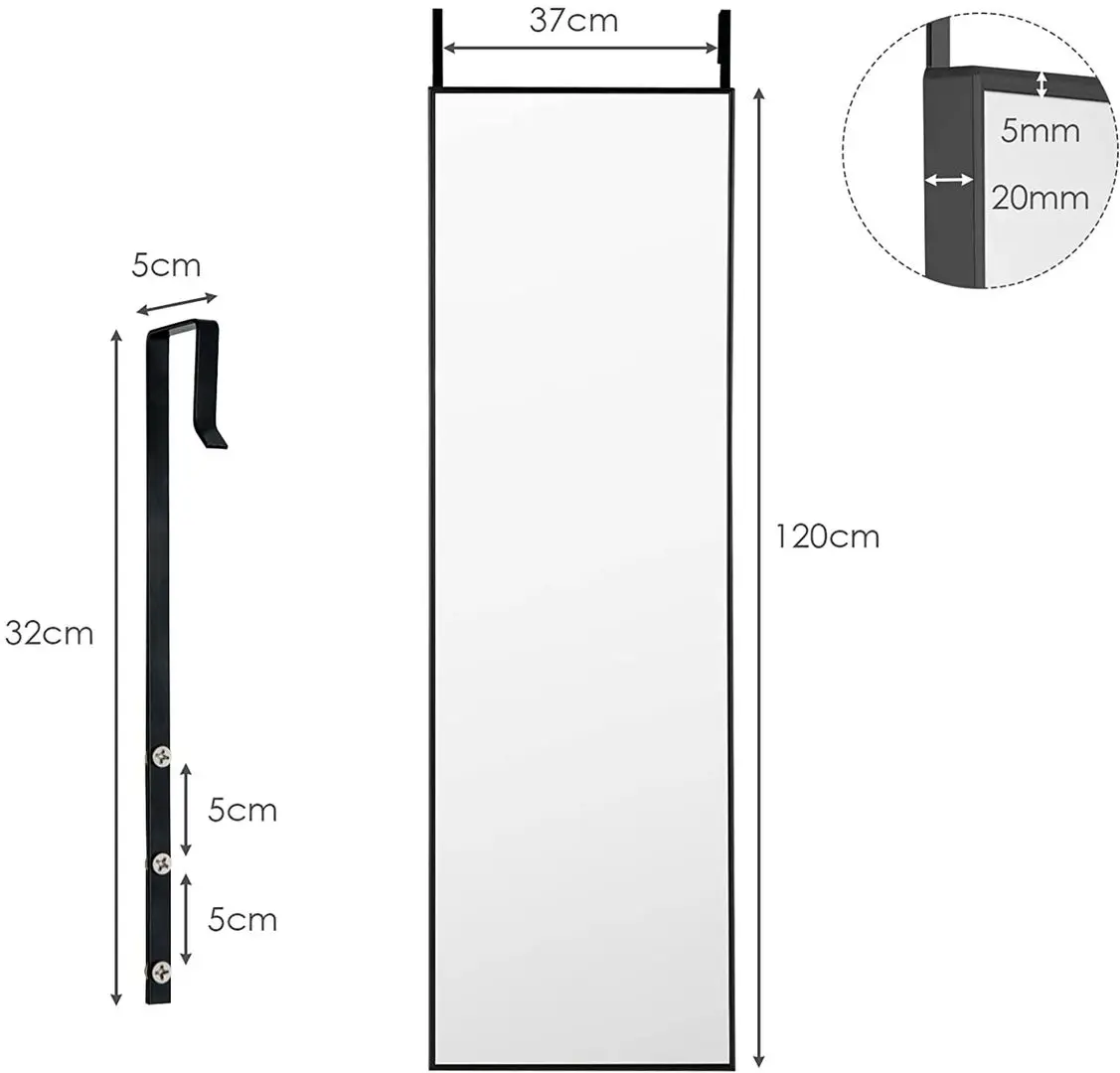 Oglinda Costway JV10047BK (Black)