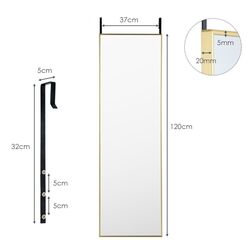 Зеркало Costway JV10047GD (Gold) Thumb