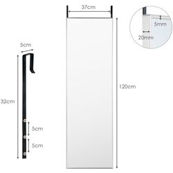 Oglinda Costway JV10047SL (Silver) Thumb