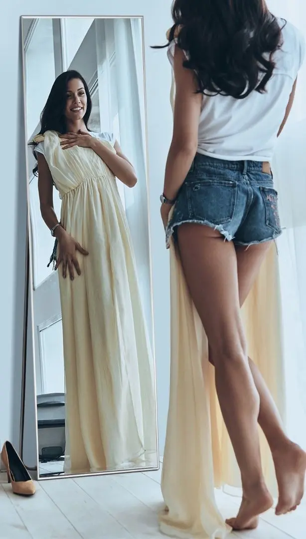 Зеркало Costway JV10048SL (Silver)