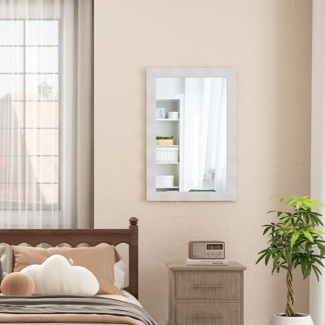 Oglinda Costway JV11864WH (White)