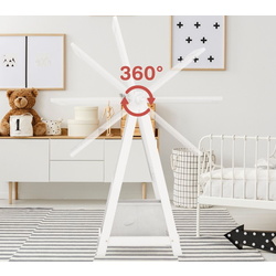 Oglinda pentru copii Costway HY10302WH (White) Thumb