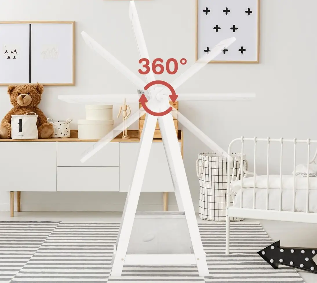 Oglinda pentru copii Costway HY10302WH (White)