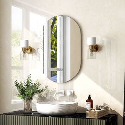 Oglinda cu iluminare Costway BA7872DE (Silver) Thumb