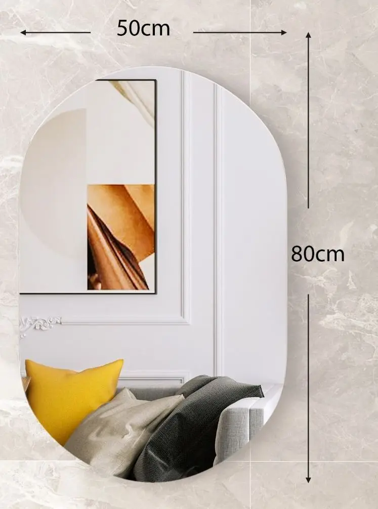 Oglinda cu iluminare Costway BA7872DE (Silver) - 8