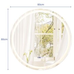 Oglinda cu iluminare Costway BA8011DE (Silver) Thumb