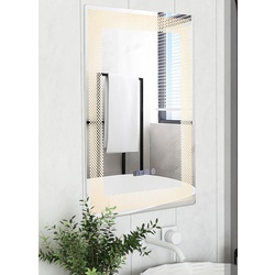 Oglinda cu iluminare Costway BA8042DE (Silver) Thumb