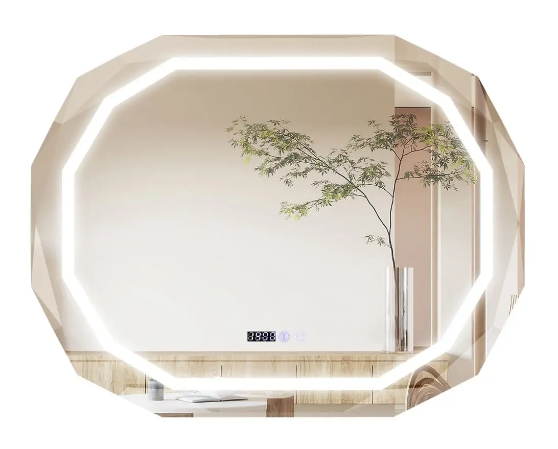 Oglinda cu iluminare Costway BA8044DE (Silver)