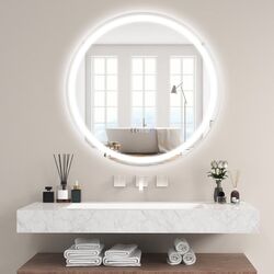 Зеркало с подсветкой Costway BA8063DE (Silver)