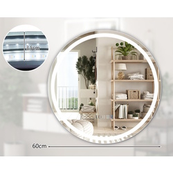 Oglinda cu iluminare Costway BA8063DE (Silver) Thumb