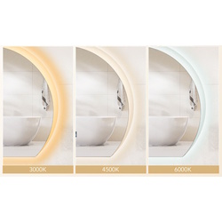 Зеркало с подсветкой Costway BA8080DE (Silver) Thumb