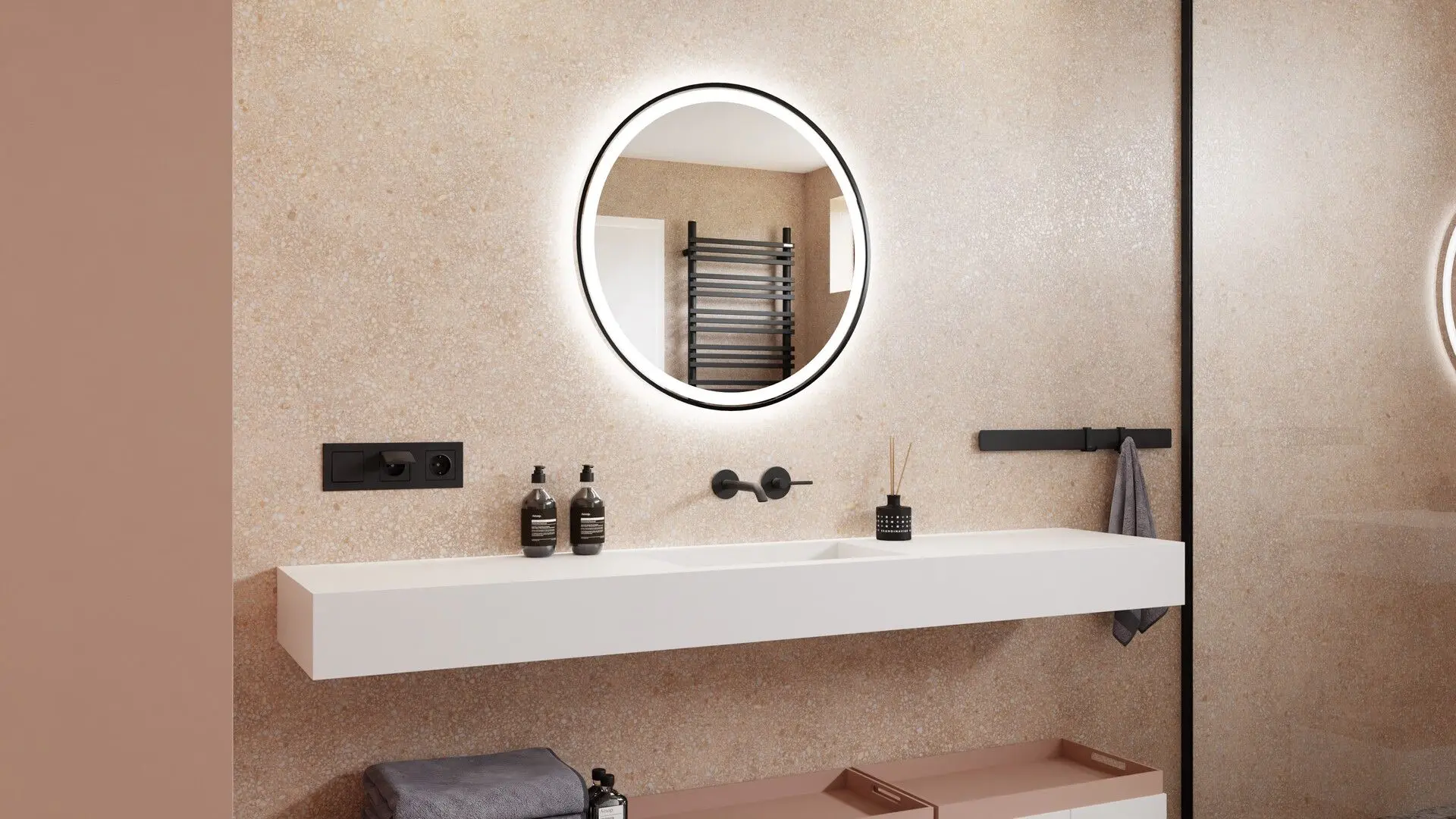 Зеркало Dubiel Vitrum Holiday 90 (Black)