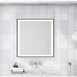 Oglinda Dubiel Vitrum Logan 70x70 (Black)