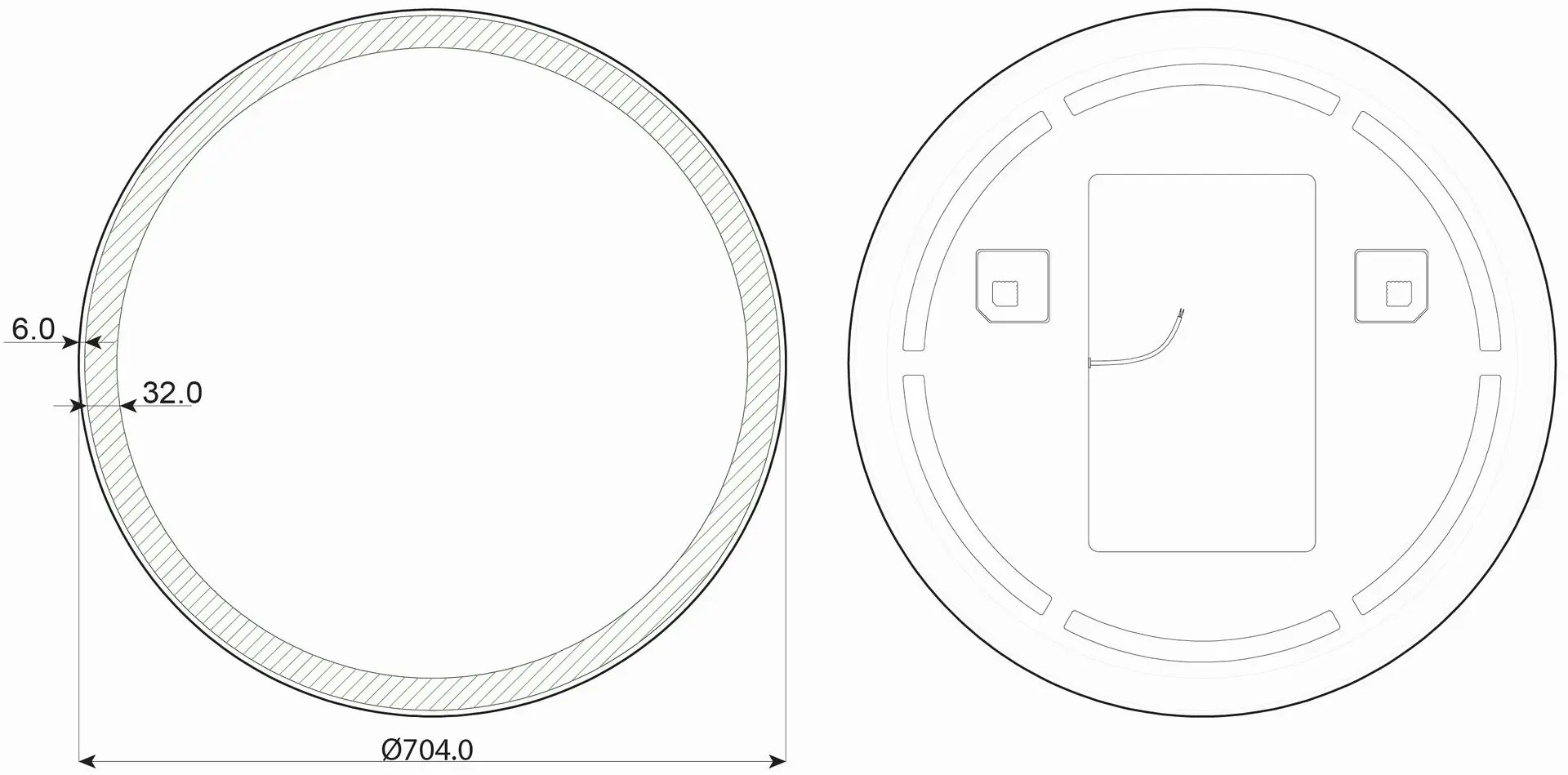 Oglinda Dubiel Vitrum Omega 70