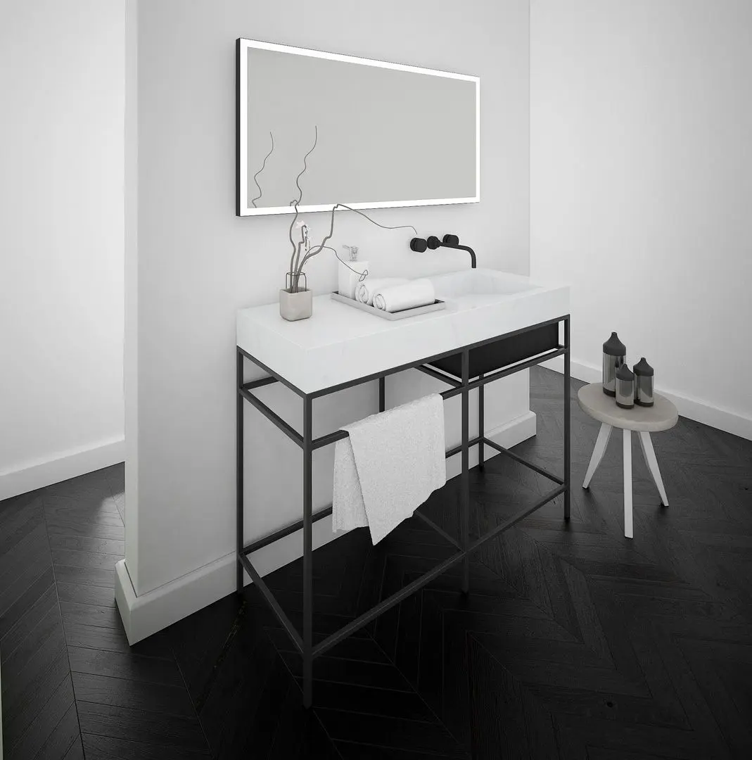 Зеркало Dubiel Vitrum Solid 60x80 (Black)