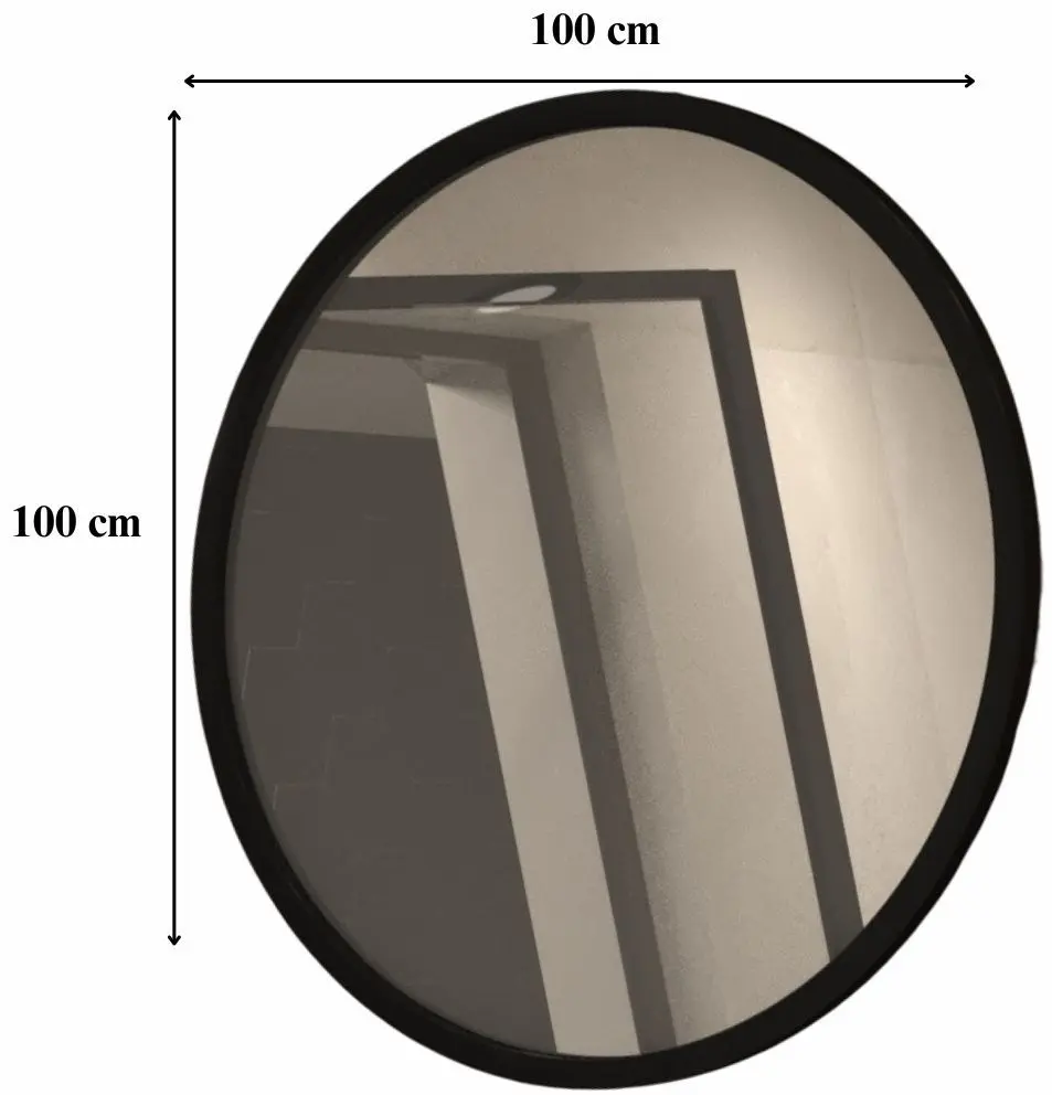 Зеркало Eltap Grace 100 (Black)