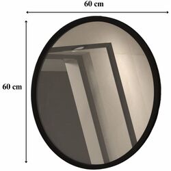 Зеркало Eltap Grace 60 (Black) Thumb