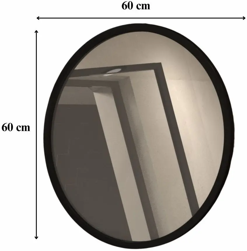 Зеркало Eltap Grace 60 (Black)