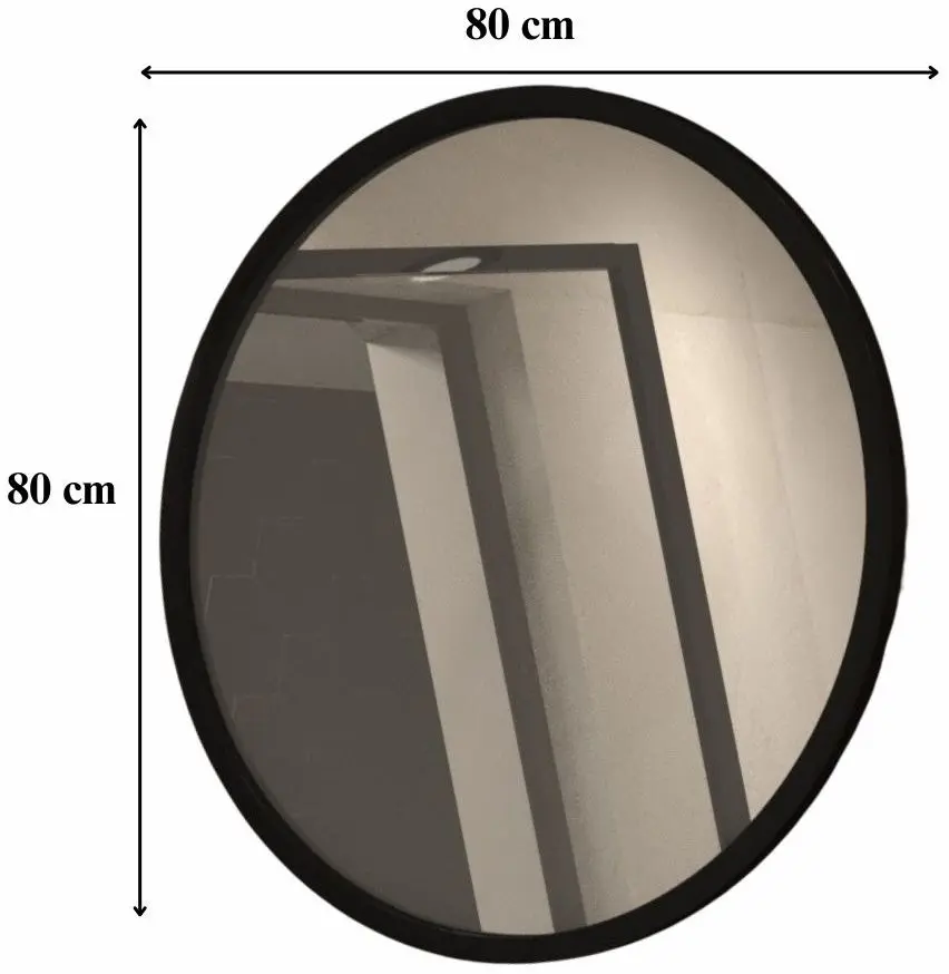 Oglinda Eltap Grace 80 (Black)