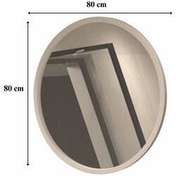 Зеркало Eltap Grace 80 (White) Thumb