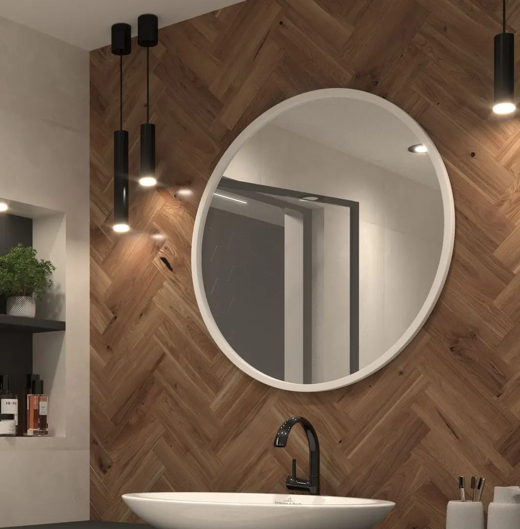 Зеркало Eltap Grace 80 (White)