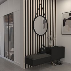 Зеркало Eltap Grace Belt 60 (Black) Thumb