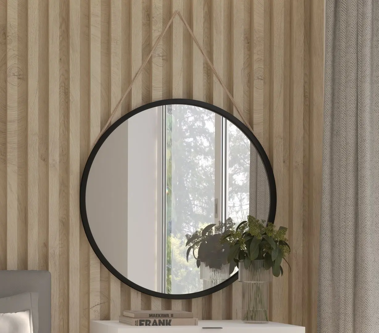 Зеркало Eltap Grace String 80 (Black)