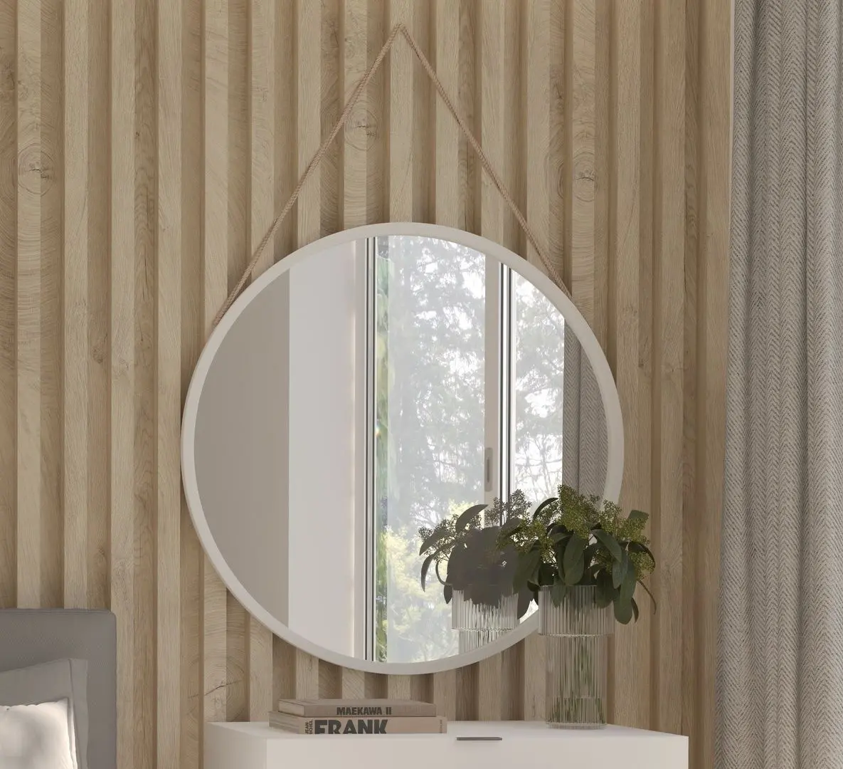 Зеркало Eltap Grace String 80 (White)